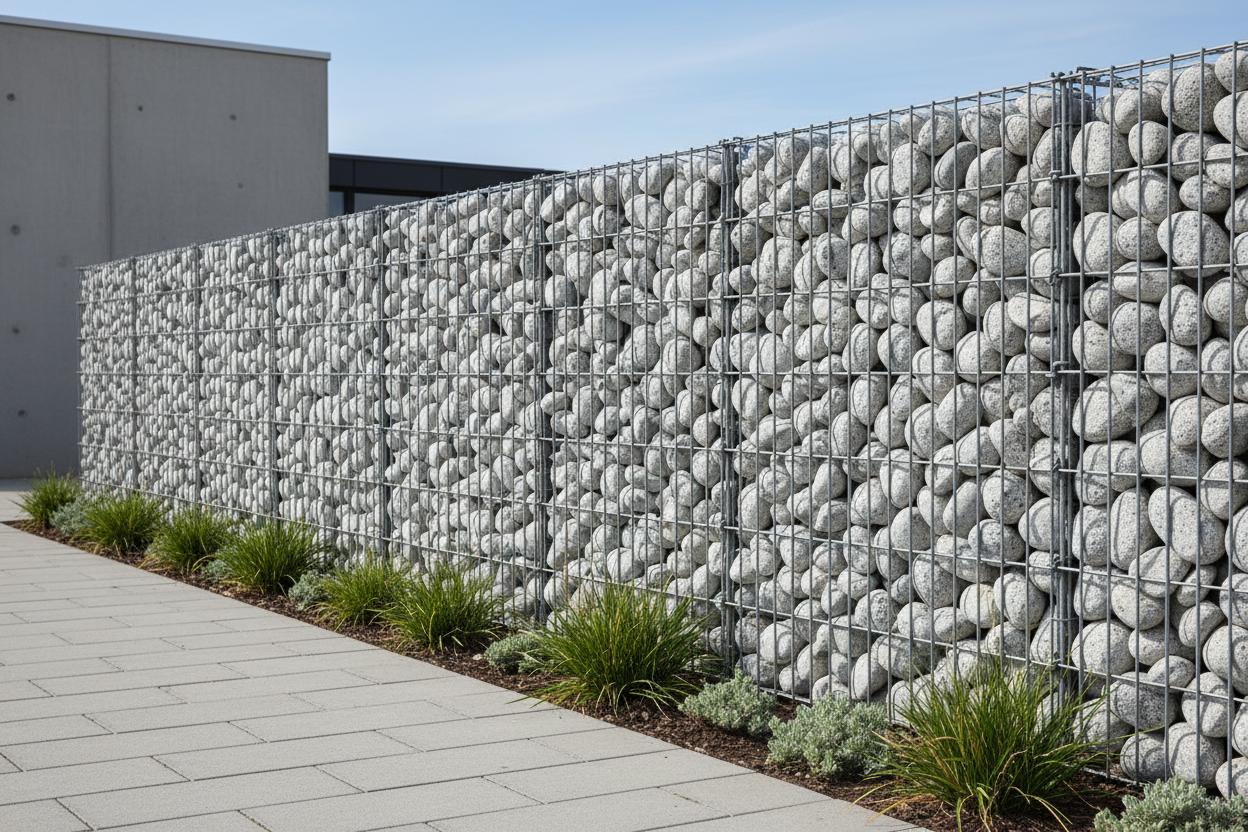 Gros galet granit bleu