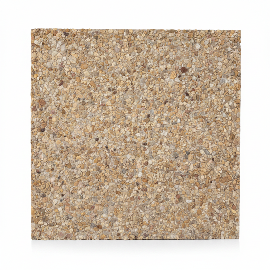 Terrazo de Grava con aristas PiedraViva