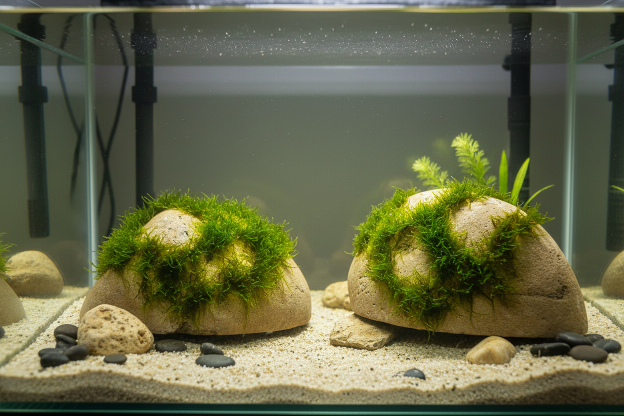 Bolos decorativos para acuarios