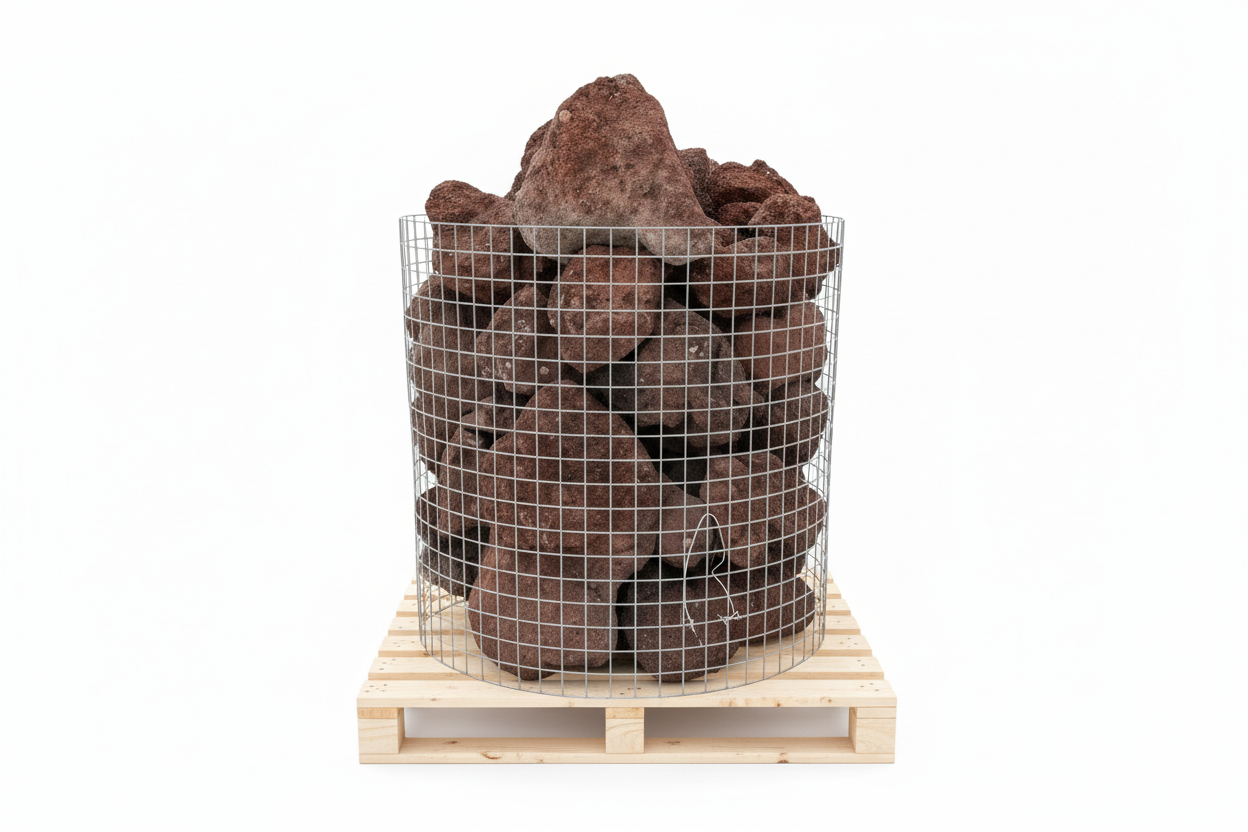 Roca Volcánica Roja