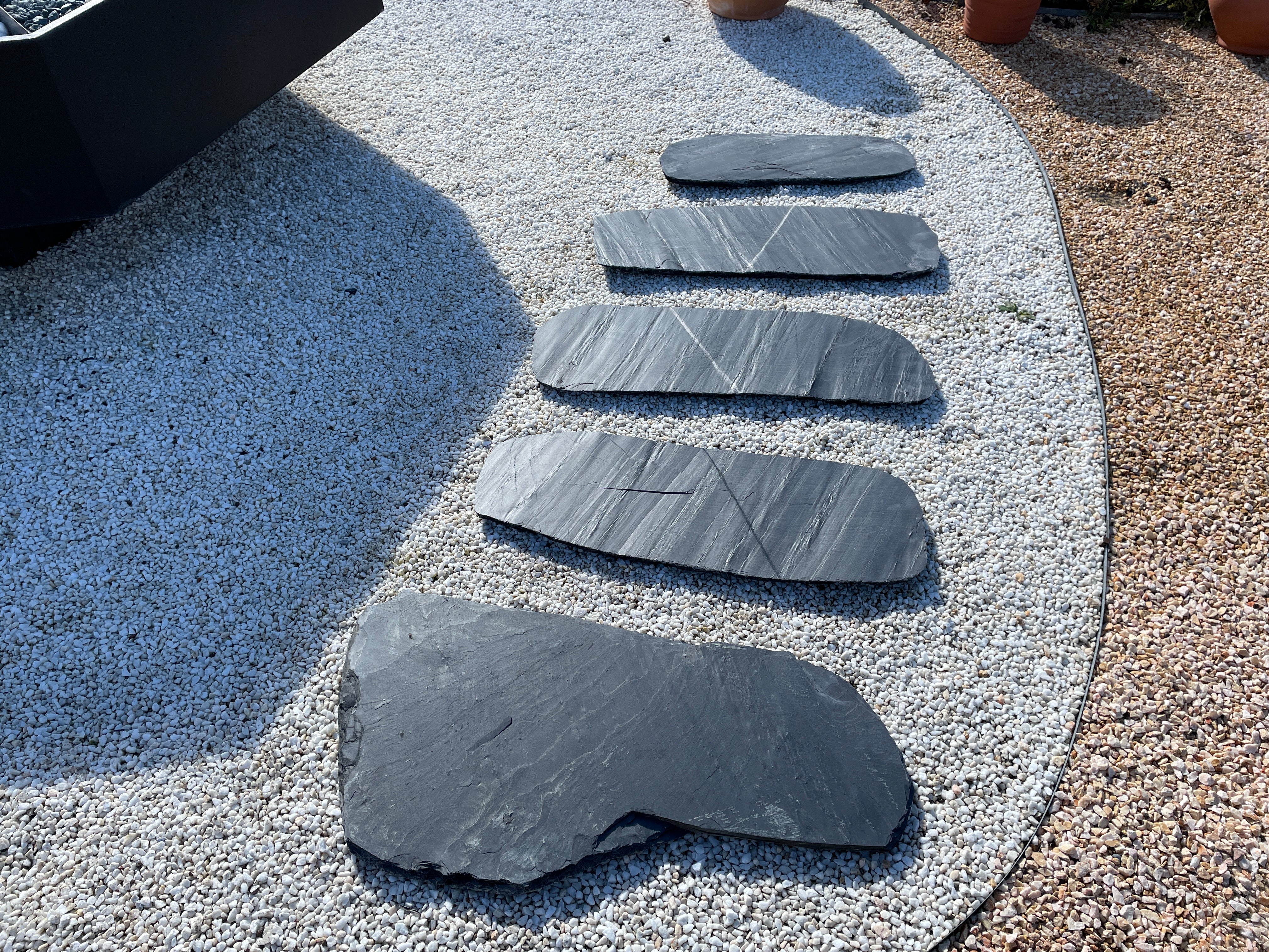 Paso japonés Pizarra Oval