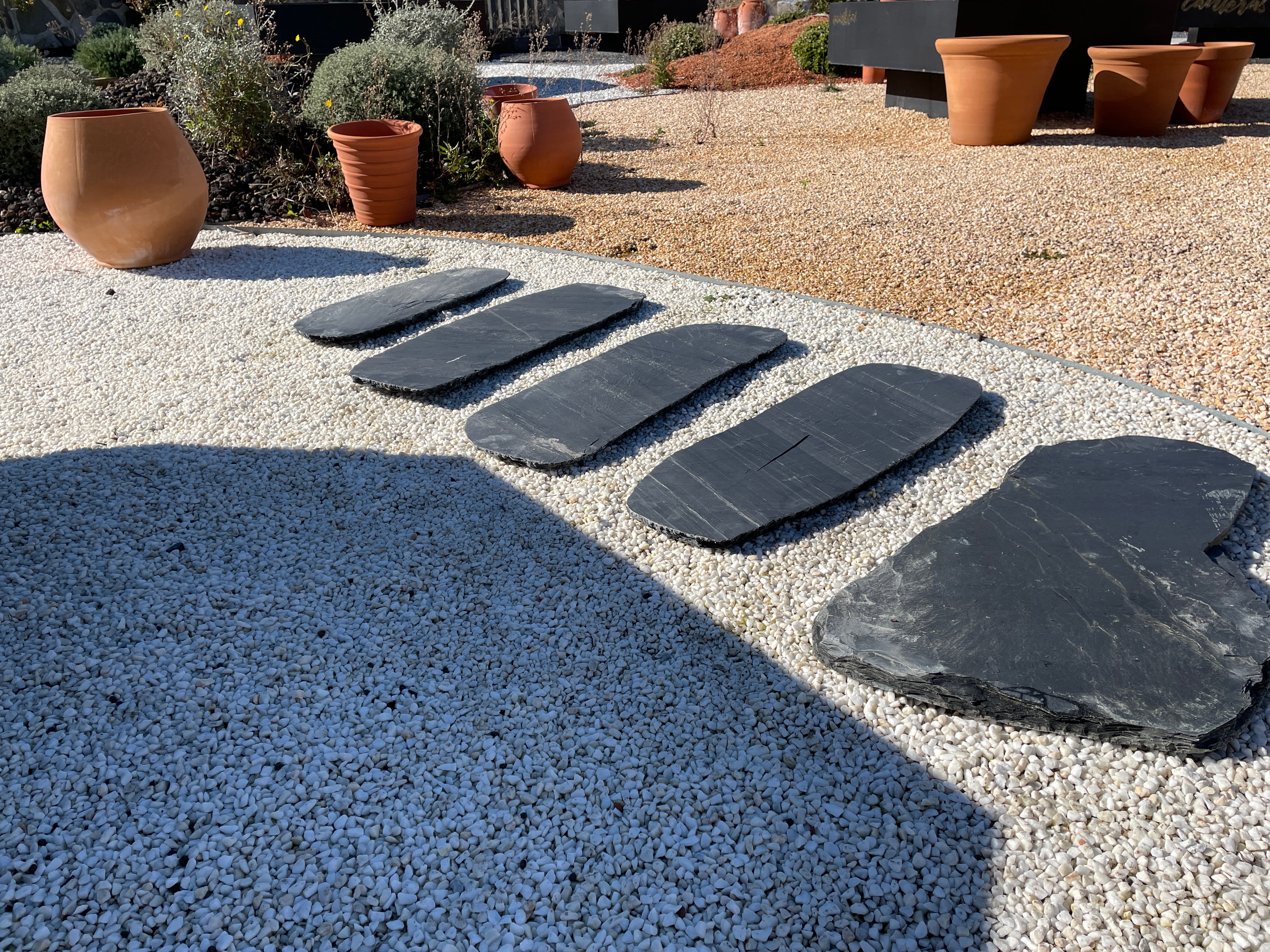 Paso japonés Pizarra Oval
