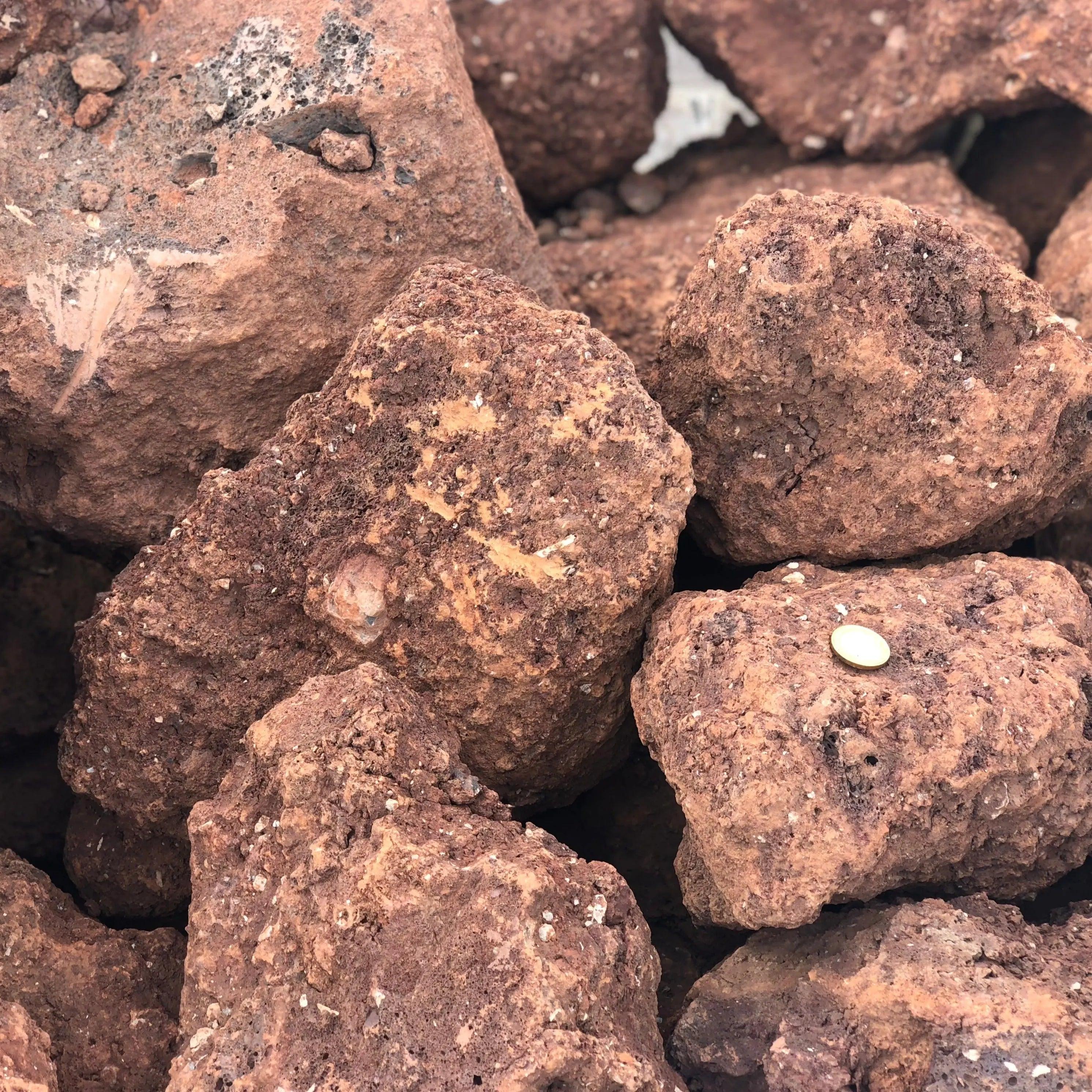 Roca Volcánica Roja - Vetonek