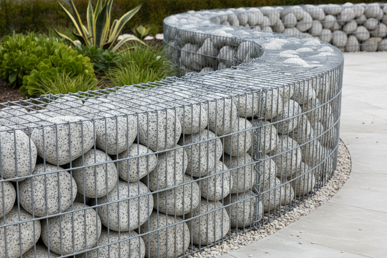 Gros galet granit bleu