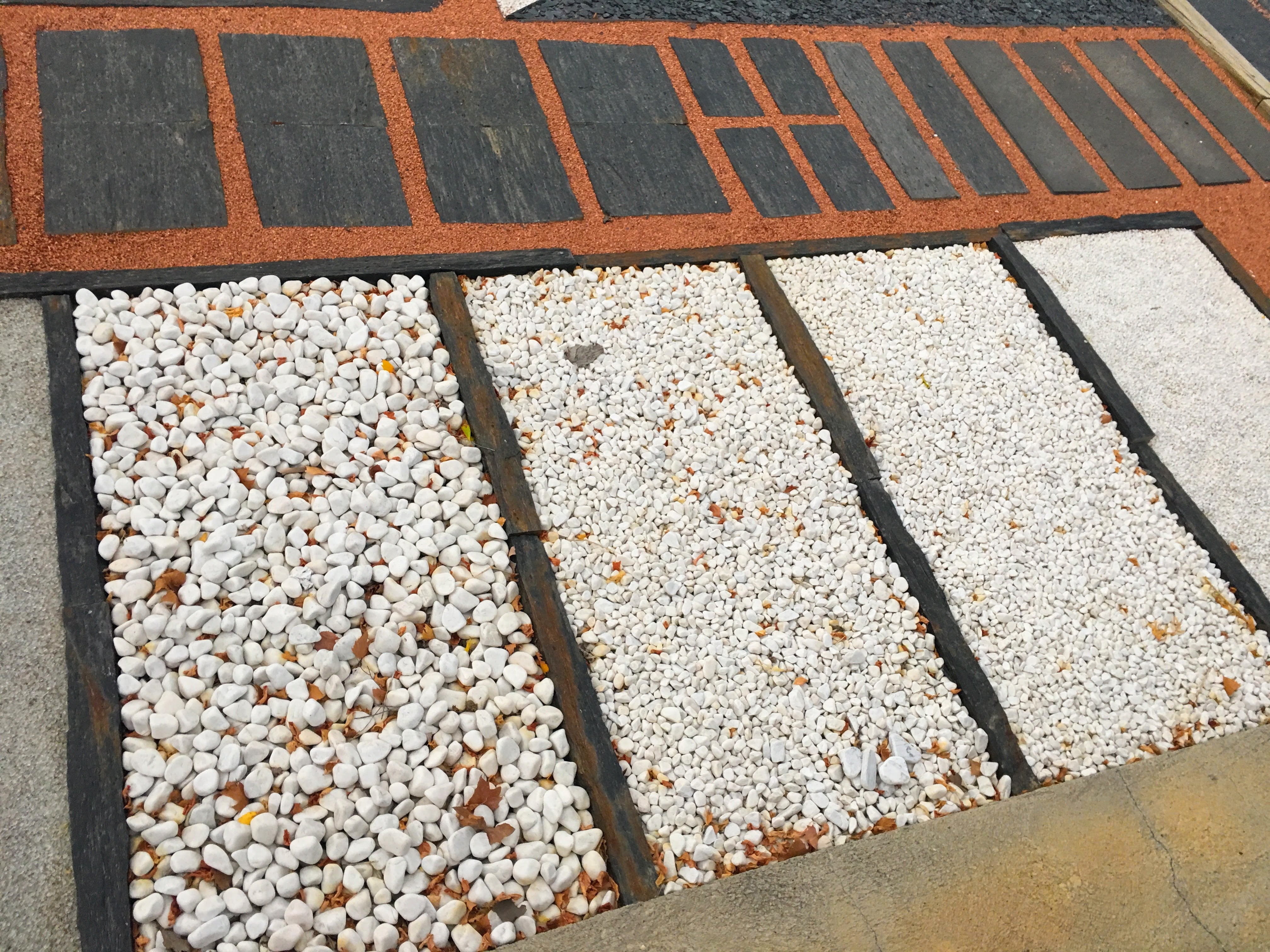 Bordillo de Pizarra rústica Oxido Xisto - Vetonek