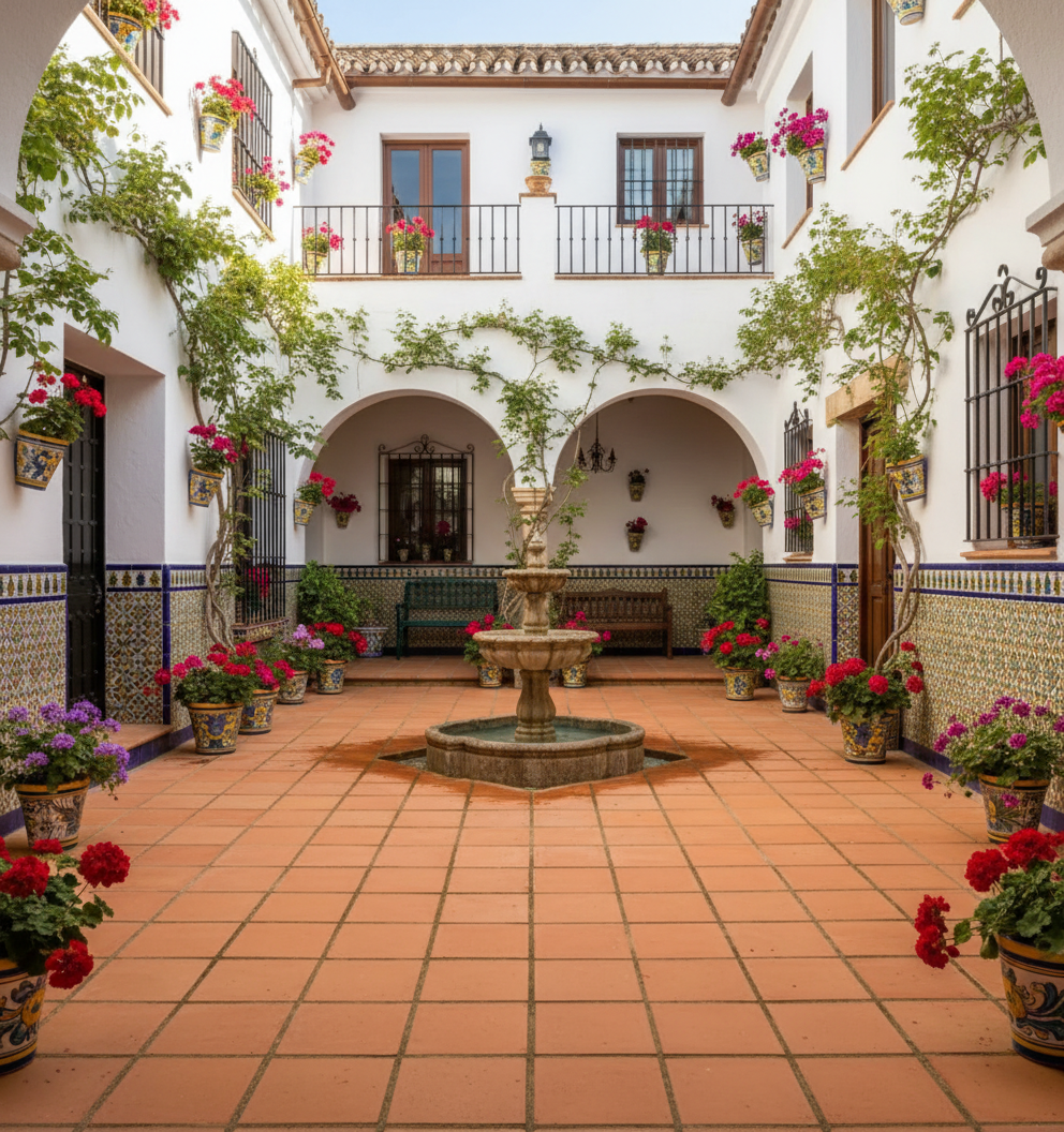 Losa Terracota Jardín