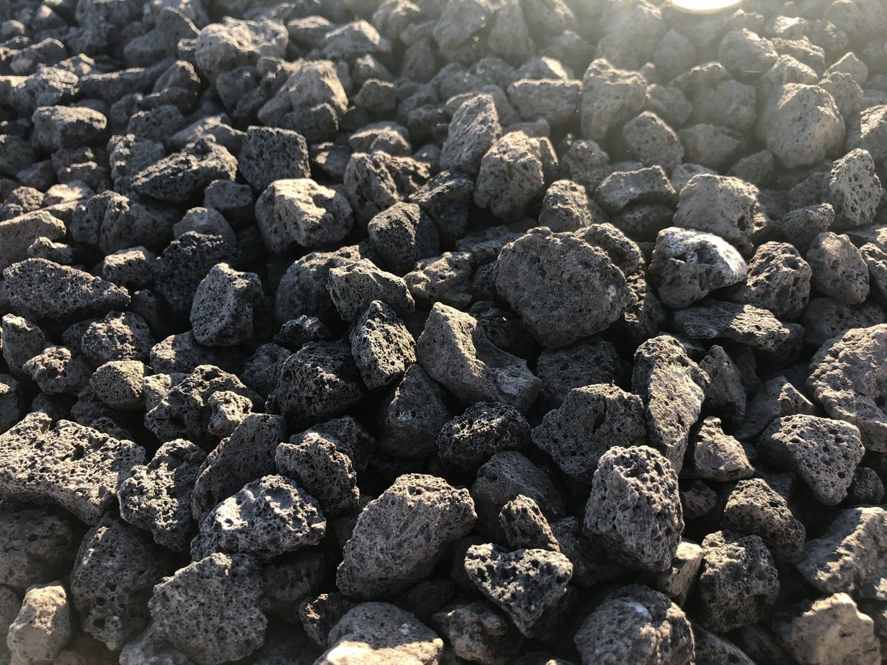 Grava Volcánica Color Natural