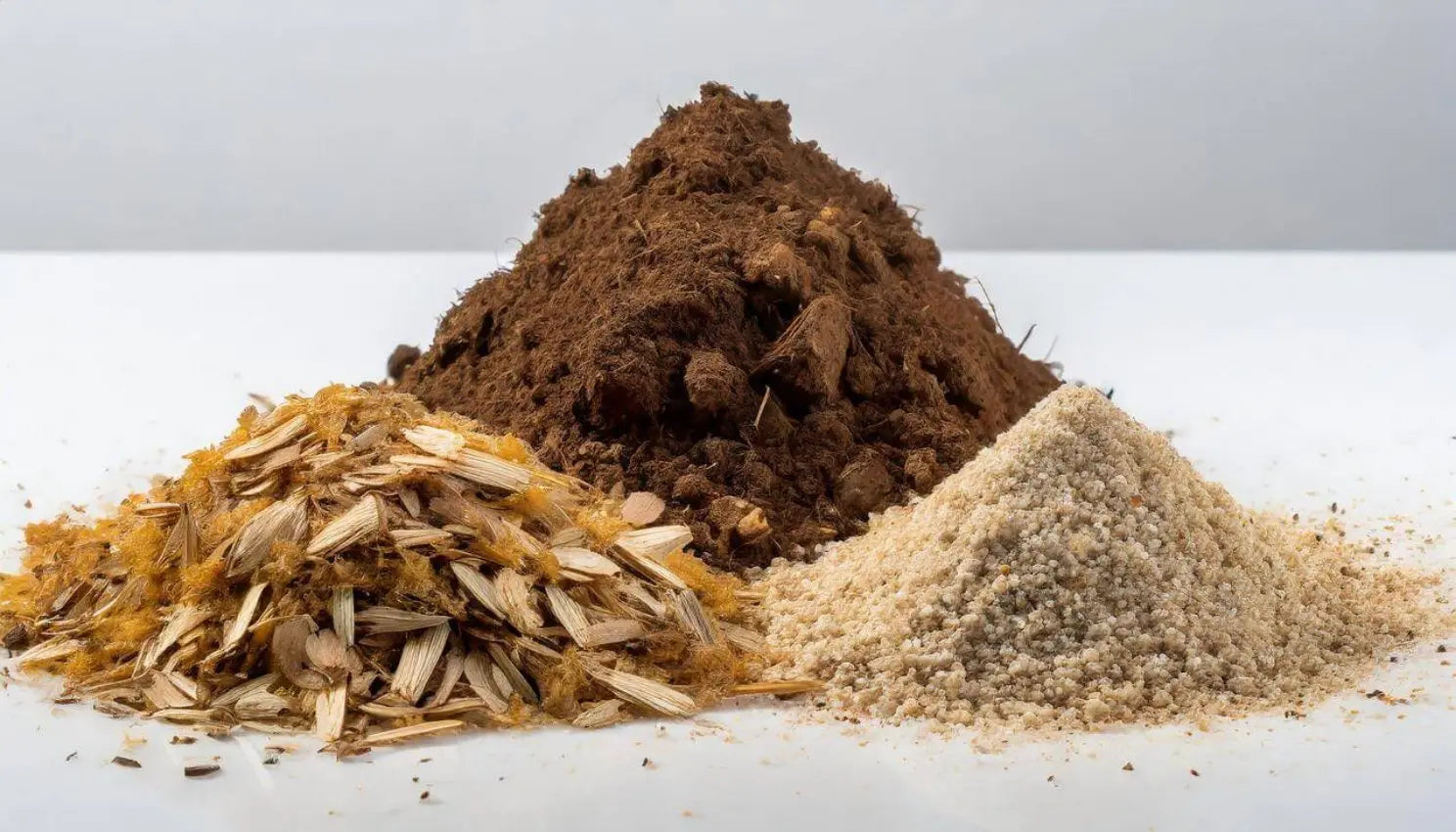 mezcla de tierra sustratos con cascara de arroz