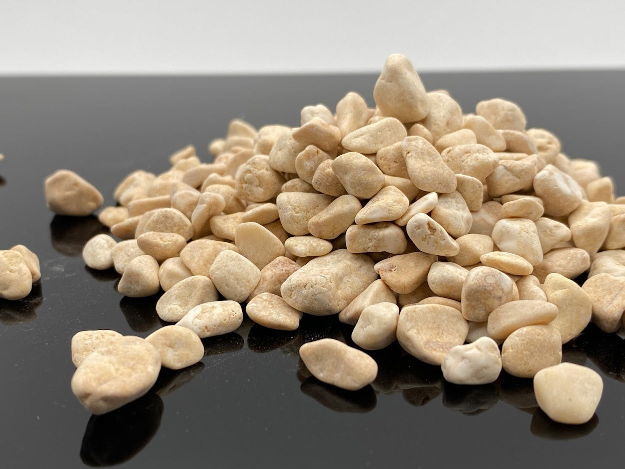 Canto rodado resina Amarillo