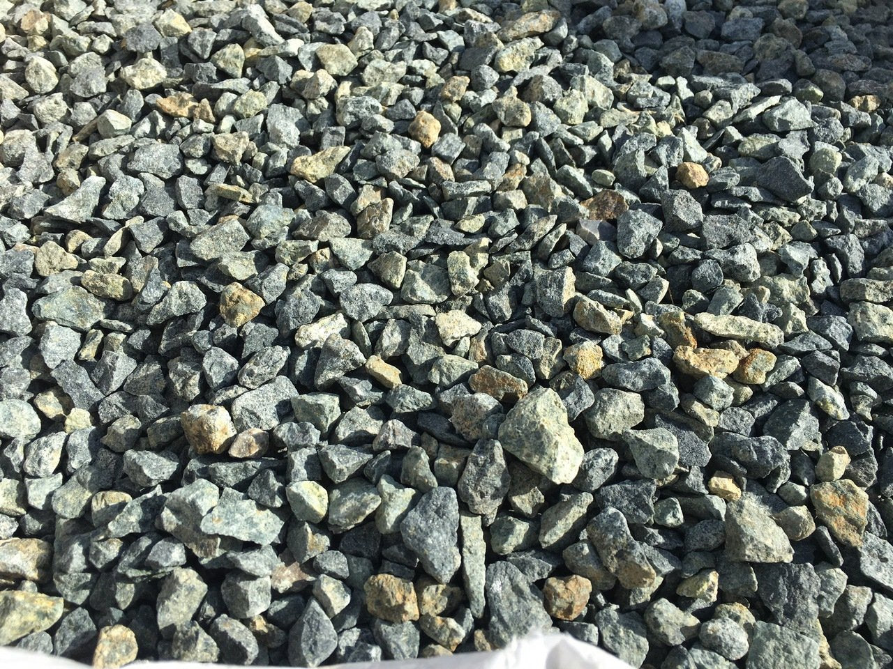 Grava verde marmolina para jardin