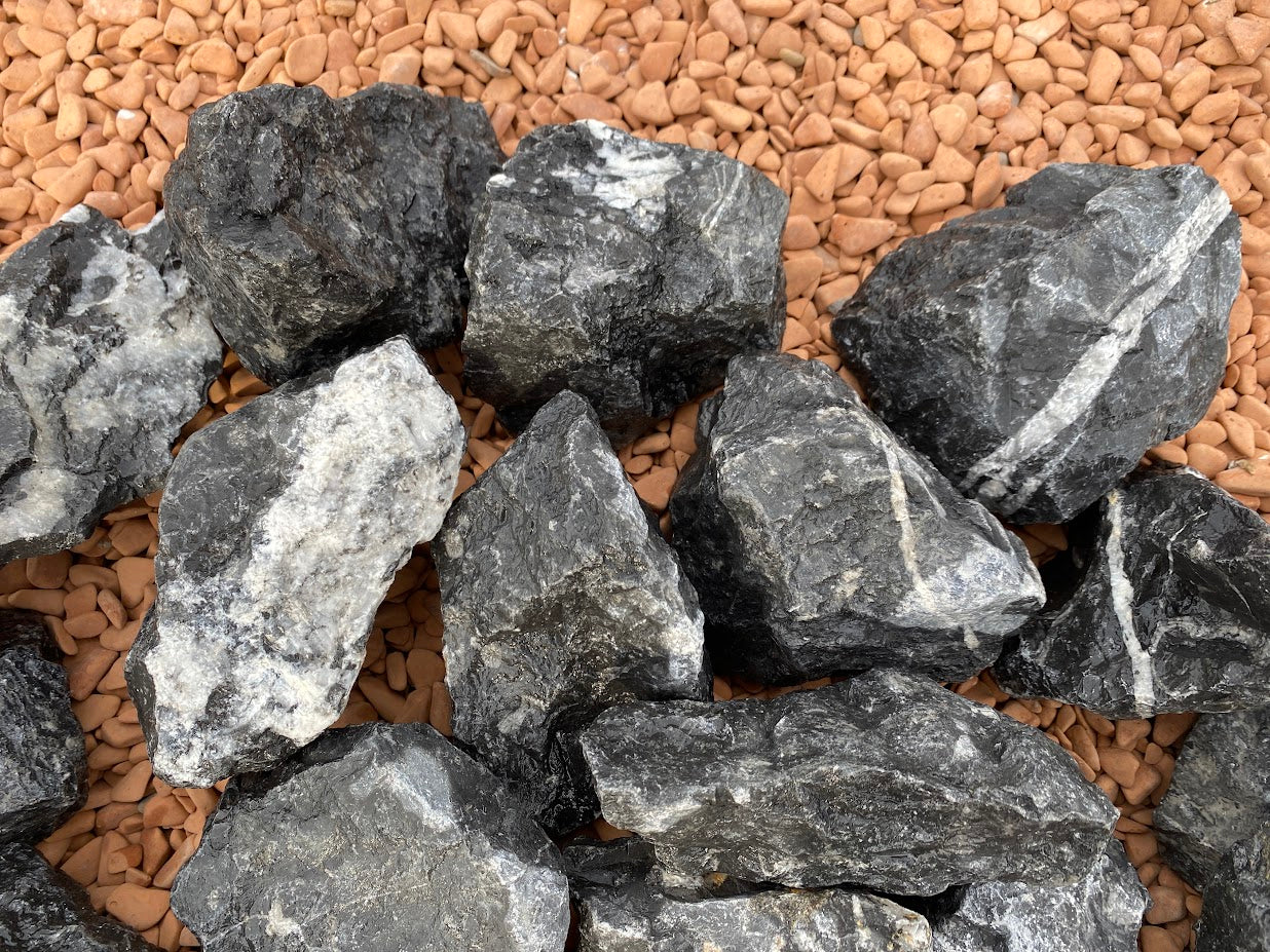 Piedra gaviones Negro Electric