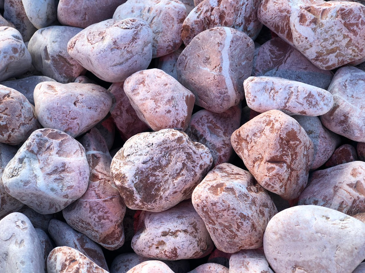 Galet Rouge pour gabions