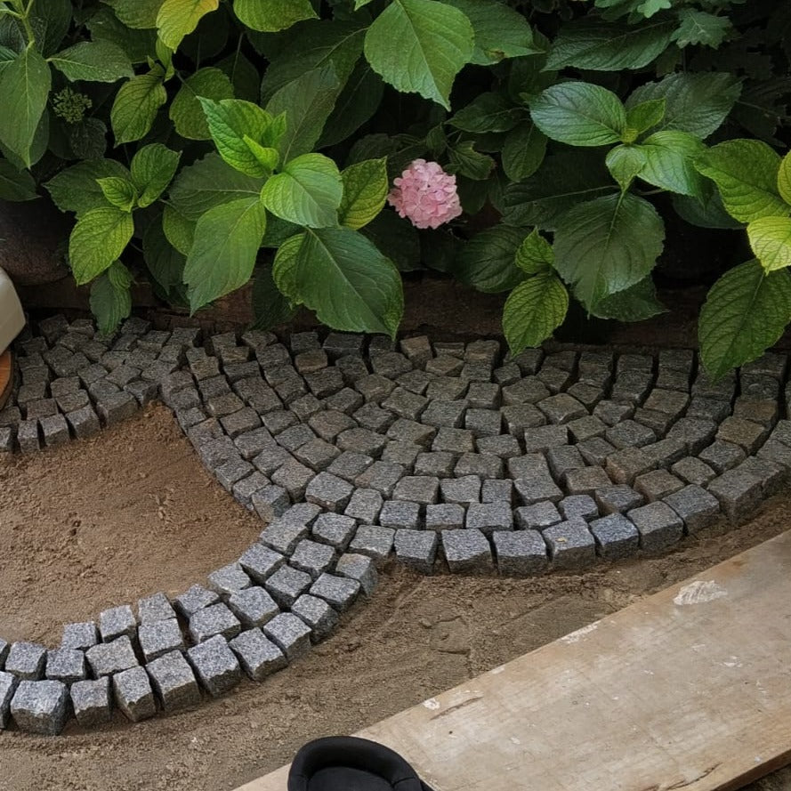 Adoquines Granito gris rústico