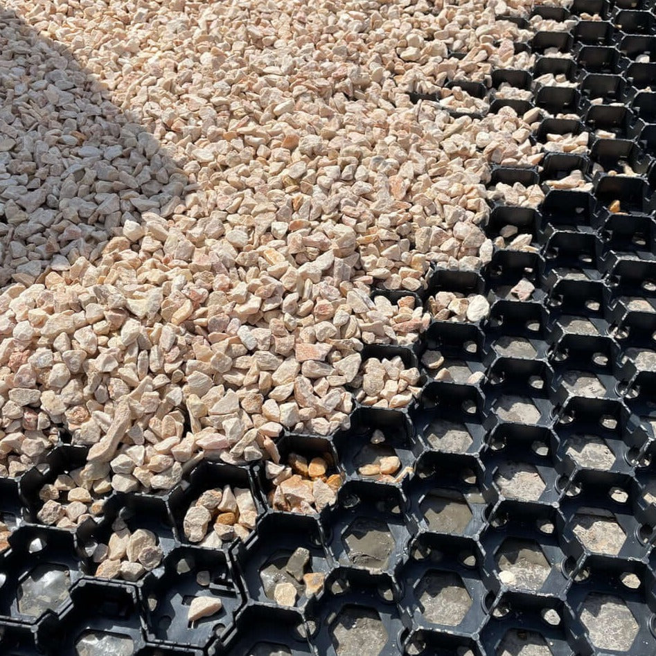 Estabilizador Gravas rígido Caminos, Complementos piedra decorativa, Drenante, Estabilizador gravas, Estabilizadores suelos, Geoceldas, Gravas, Novedad, Pavimento, Pavimento Piedra, Pavimentos jardin, Piedra, Senderos