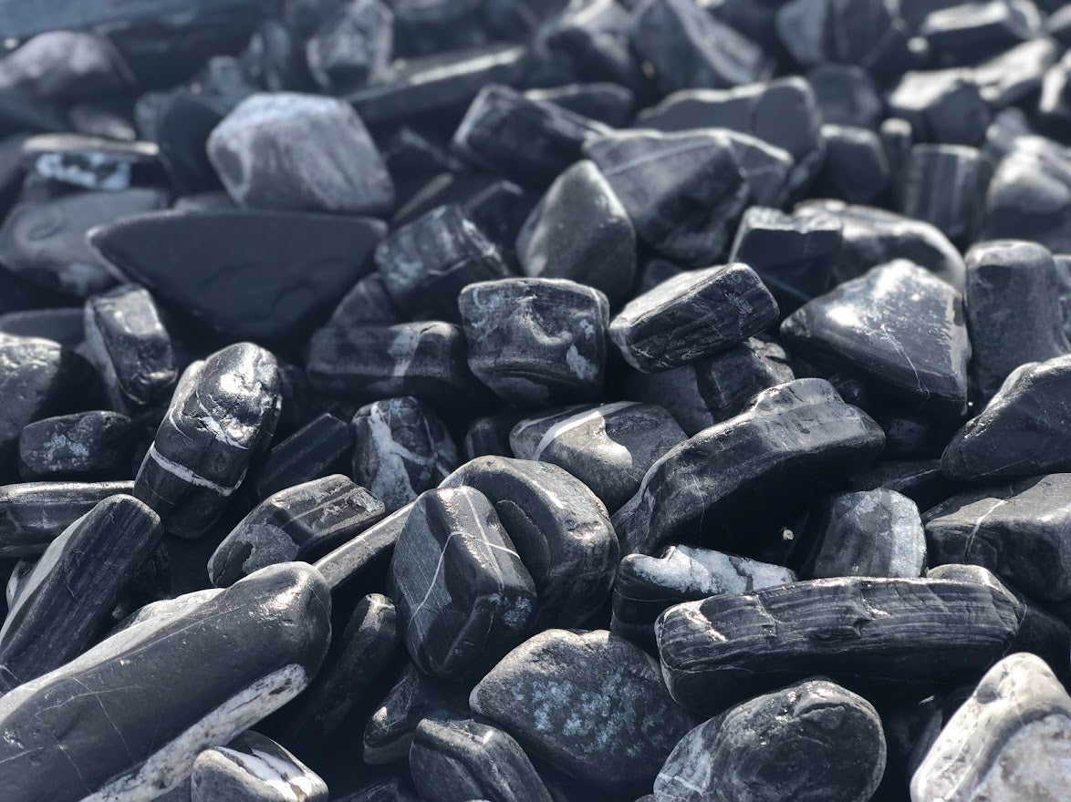 Canto rodado Negro Laja