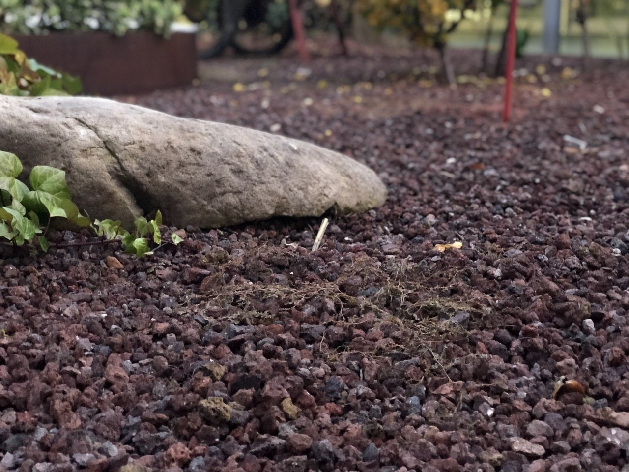 Grava Volcánica Roja