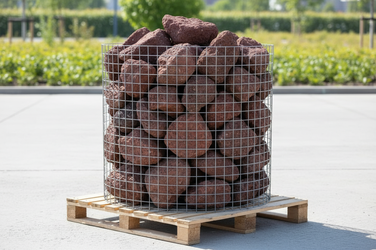 Roca Volcánica Roja