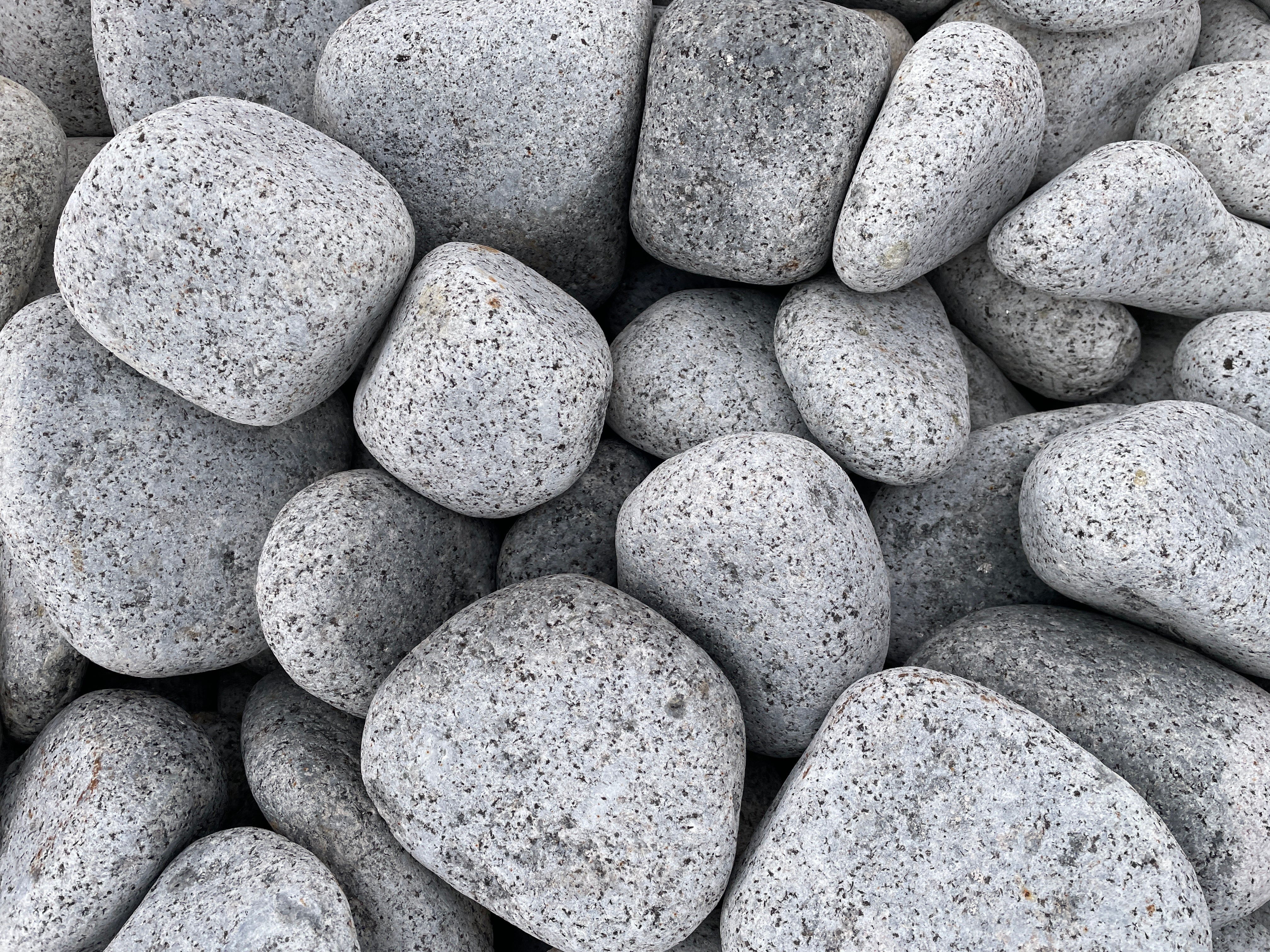 Gros galet granit bleu