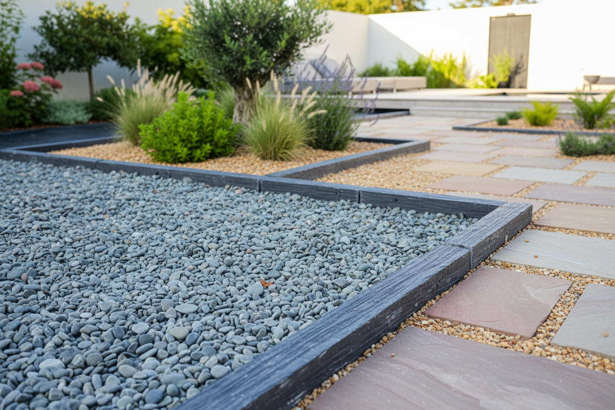 Bordillo de Pizarra rústica Oxido Xisto - Vetonek