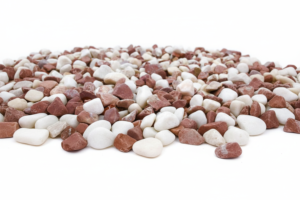 galet blanc et rouge Canteras Espagne