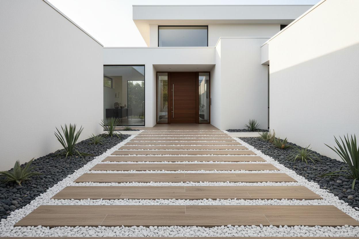 Losa porcelánica para exterior MaderaXL