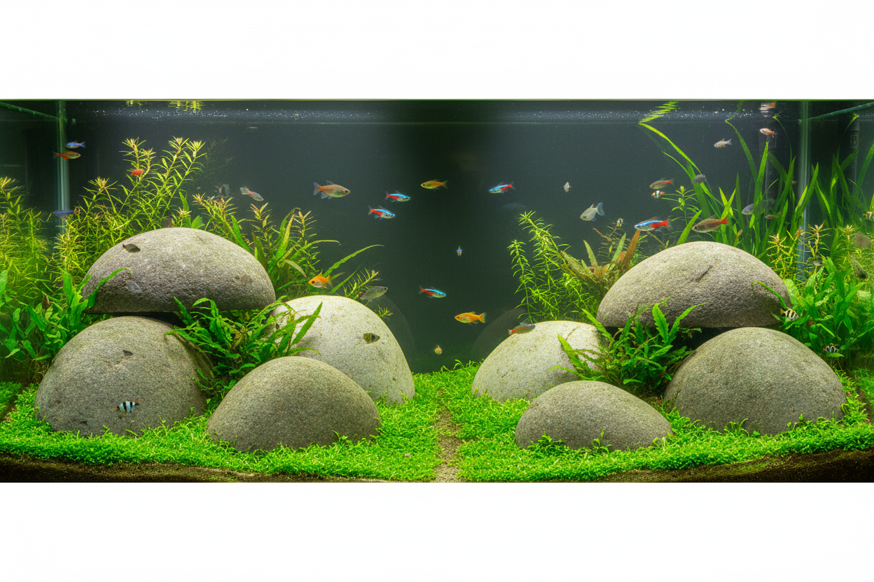 Bolos decorativos para acuarios