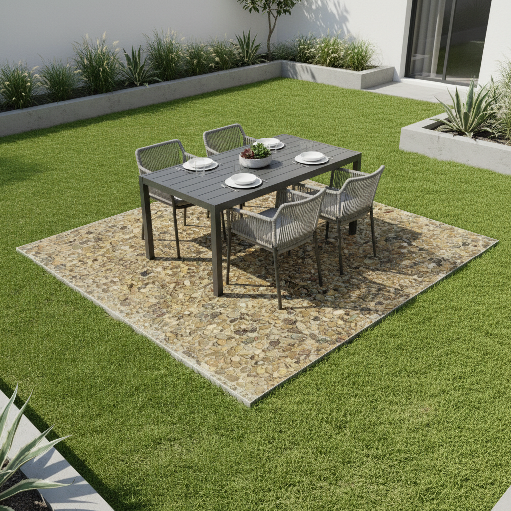 Terrazo de Canto rodado PiedraViva