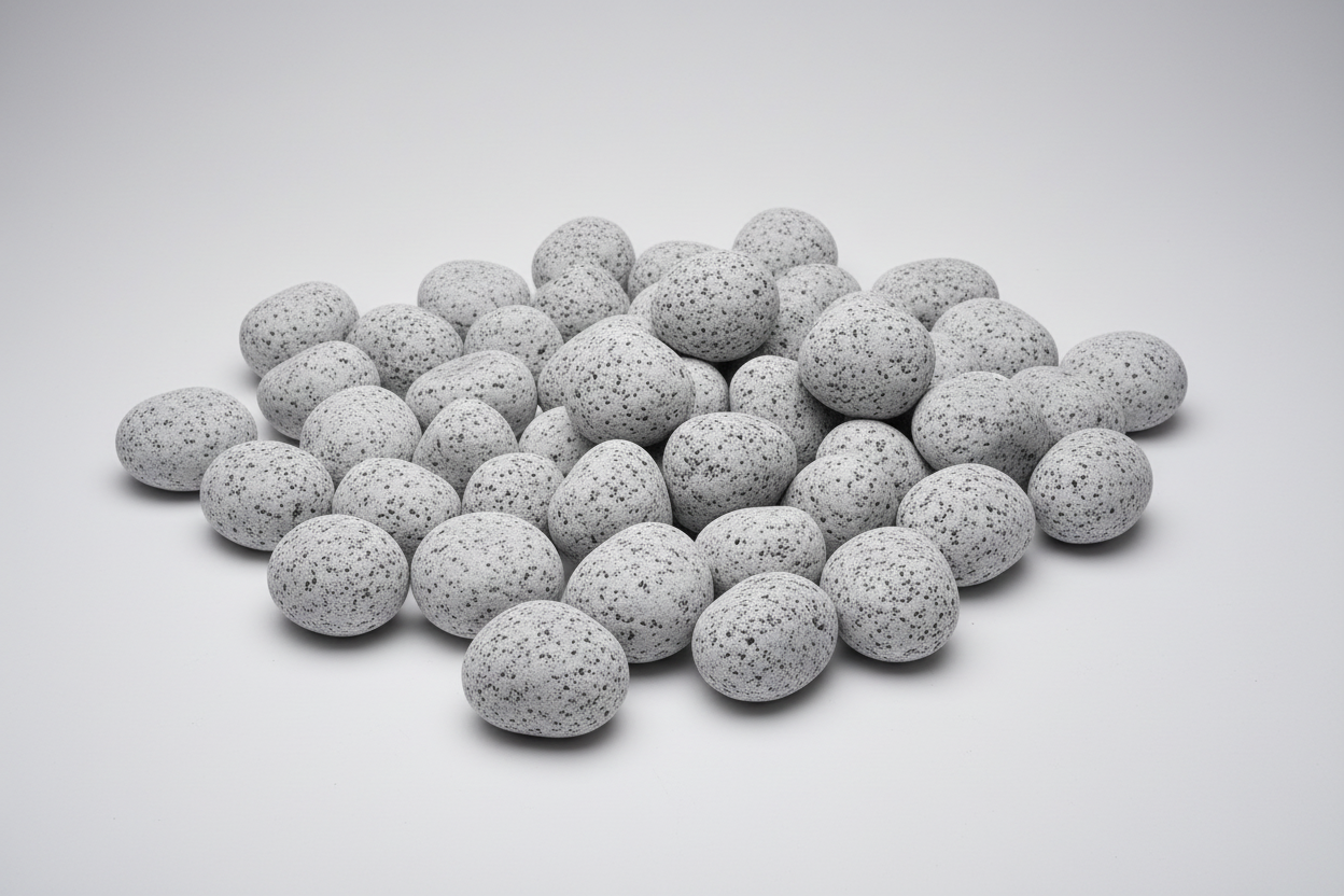 Gros galet granit bleu