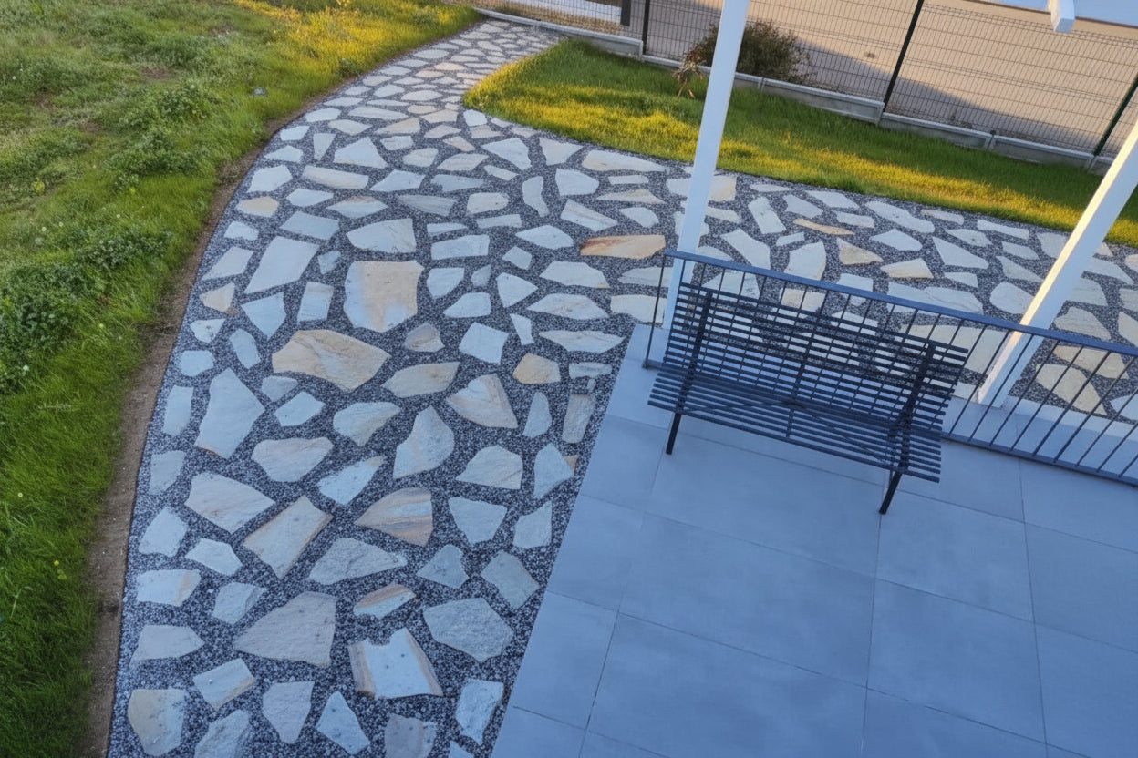 Opus Incertum Bicolore