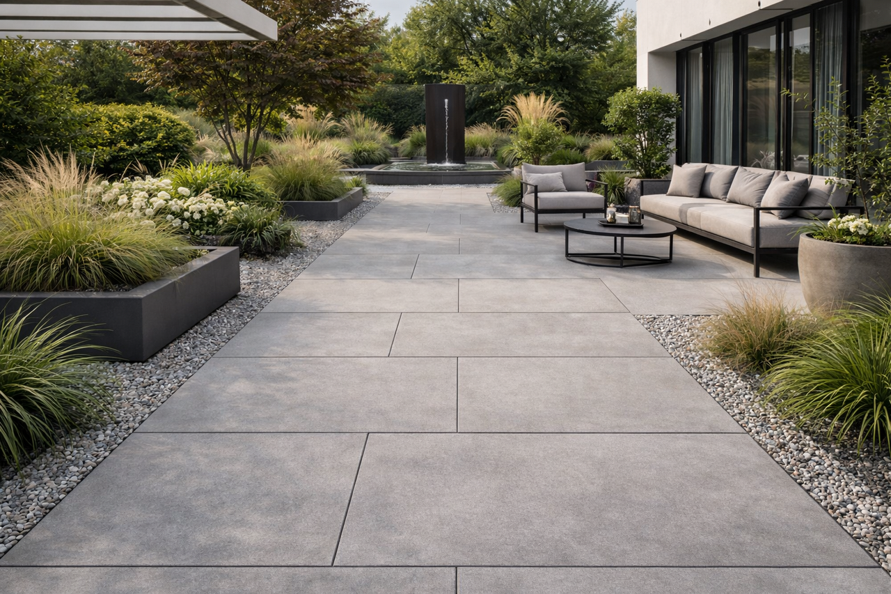 Losa porcelanica de Exterior CementoXL