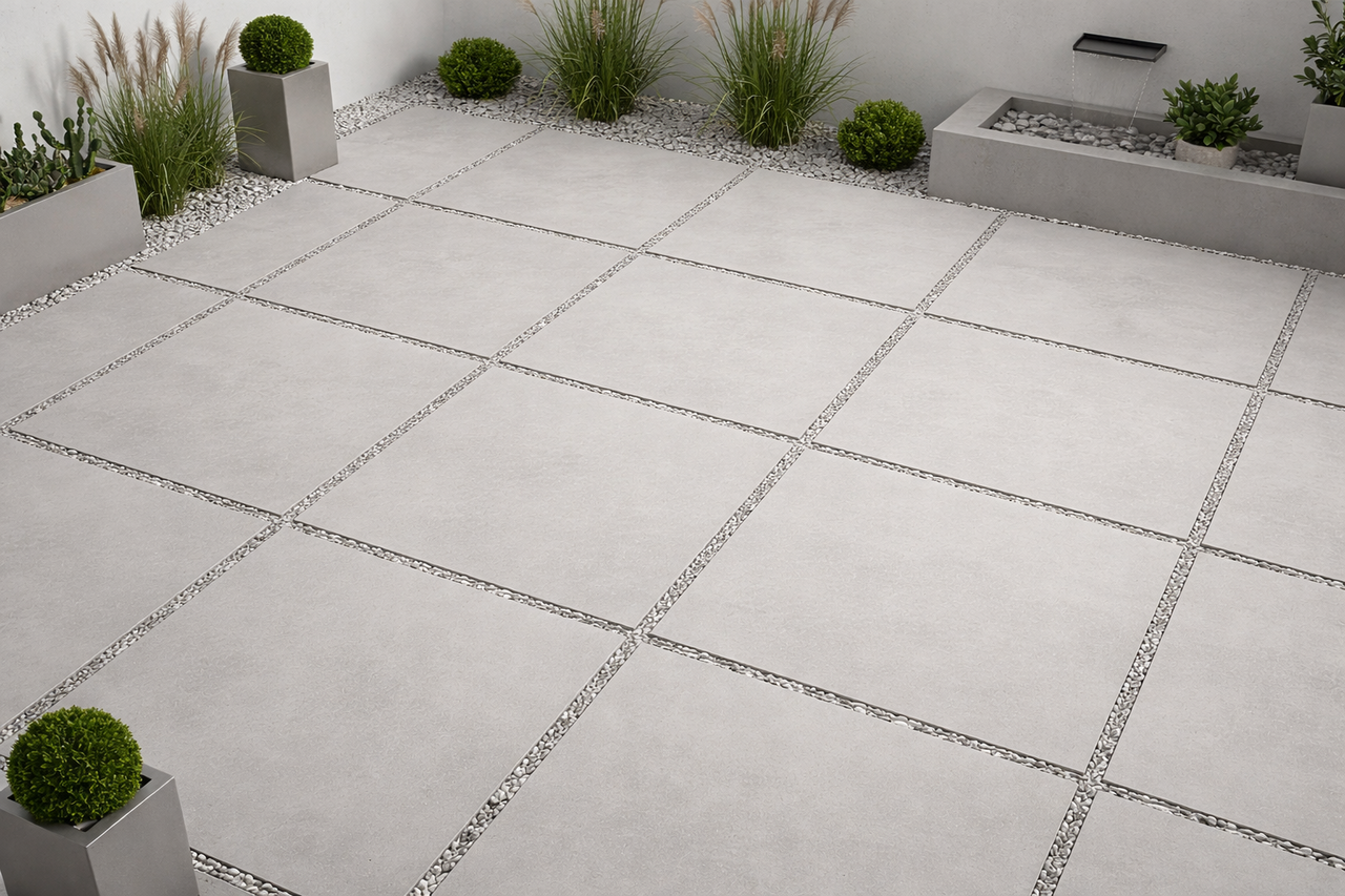 Losa porcelanica de Exterior CementoXL