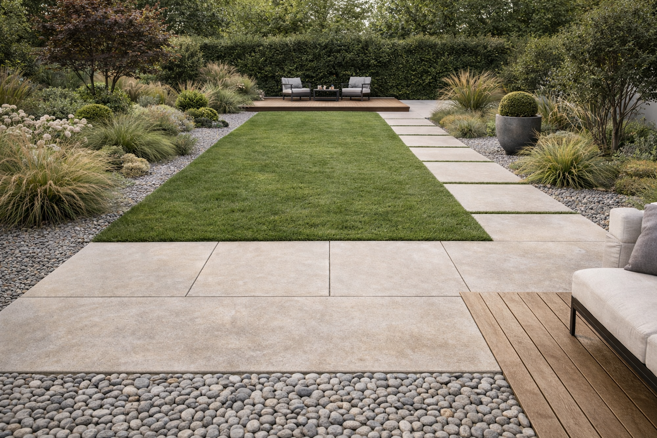 Losa porcelanica de Exterior CementoXL