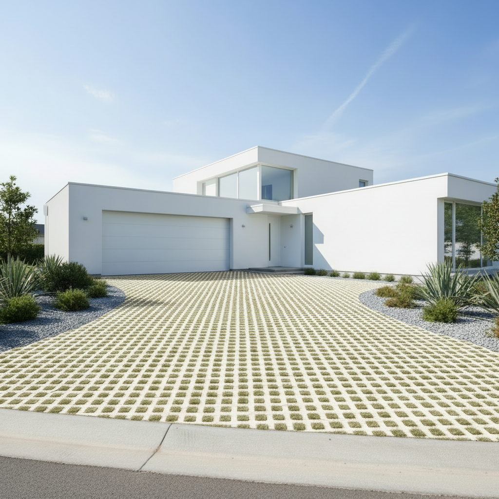 Losa Celosía Césped 50x50 cm.