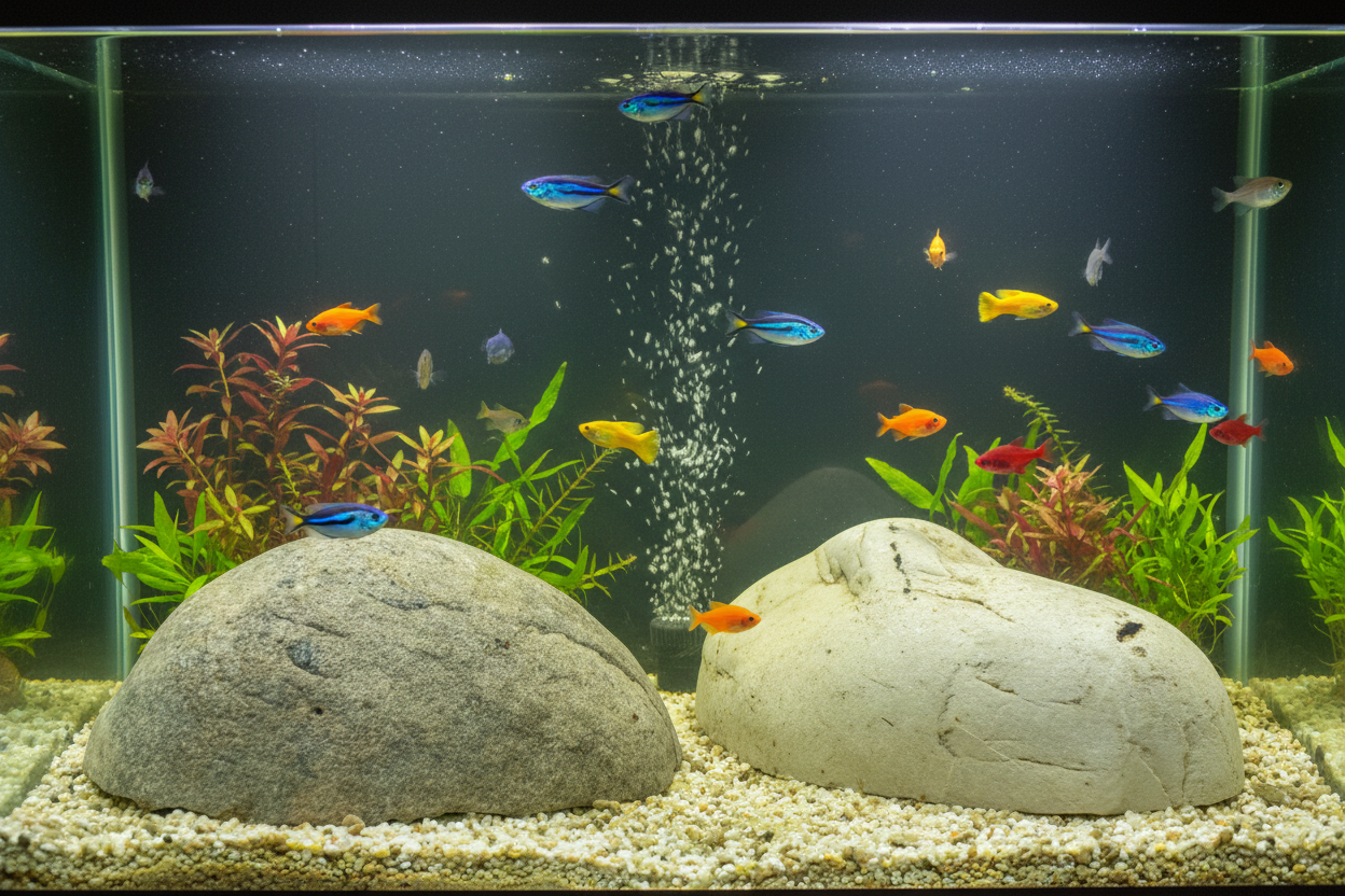 Bolos decorativos para acuarios