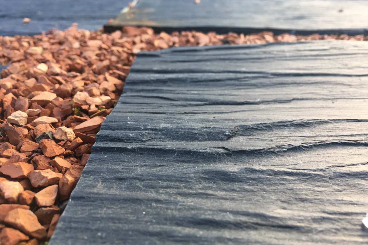 Dalle d'ardoise d'oxyde