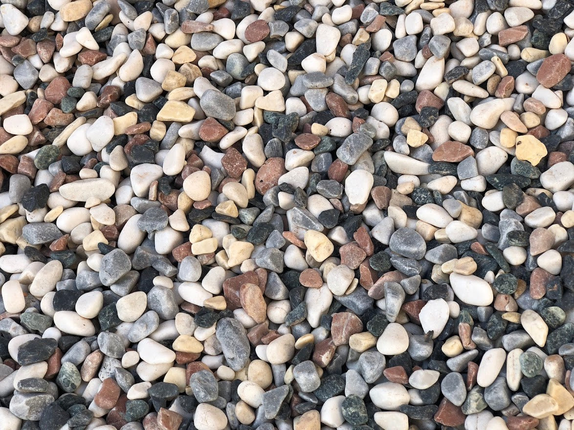 Canto rodado Multicolor