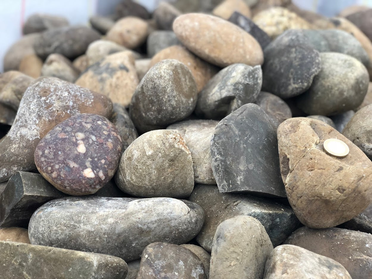 Galet de rivière Gris pour gabions