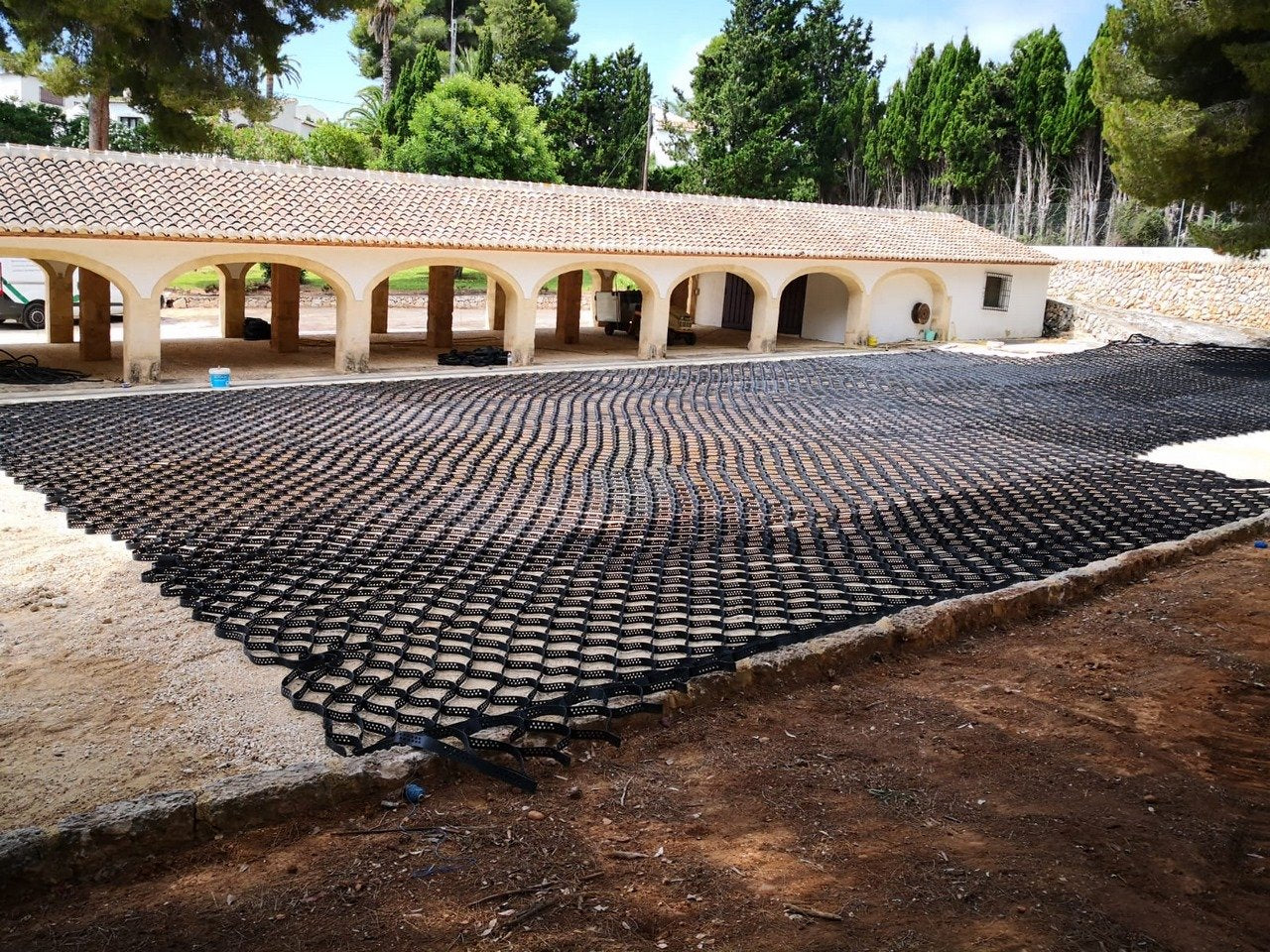 Stabilisateur de gravier flexible - 15 m² (3x5 m)